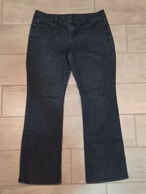 Ann Taylor Modern Bootcut Jeans Women's Size 10 Dark Wash Stretch